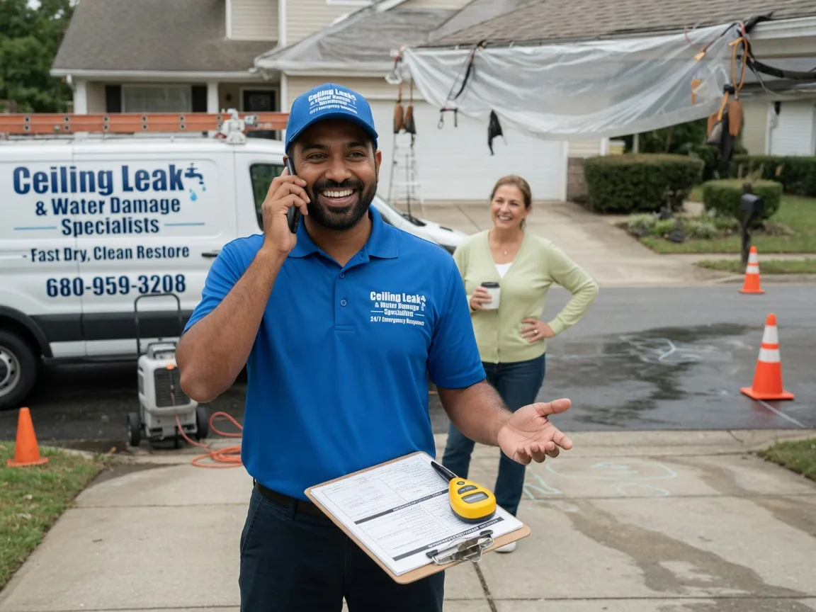 Ceiling Leak Cleanup Elgin, TN FAQs
